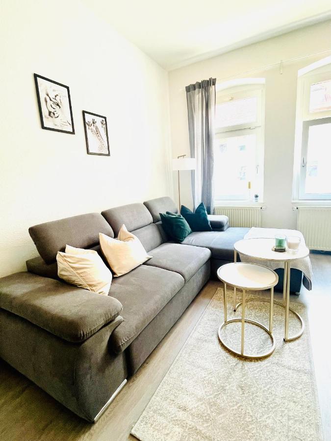 Renoviertes Apartment In Zentraler Lage - Wlan, Smart-Tv, Kueche, Balkon Und Queensize-Bett Fuer 4 Gaeste Erfurt Zewnętrze zdjęcie